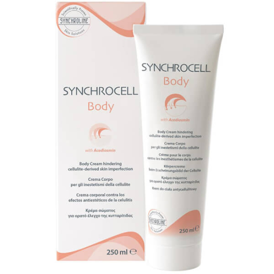 Synchroline Synchrocell Body Cream 250 ml selülit bakım kremi nem desteği, pürüzsüzleştirici, inceltici ve sıkılaştırıcı etki- 1