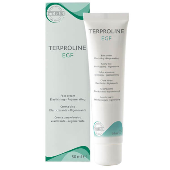 Synchroline Terproline EGF Face Cream 30 ml yaşlanma karşıtı yüz kremi EGF epidermal büyüme faktörü hyalüronik asit- 1