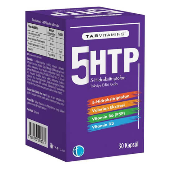  Tabvitamins 5 Htp 30 Kapsül - 1