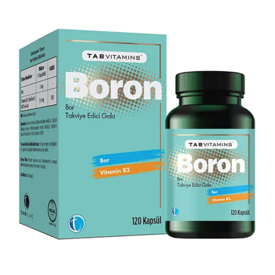  Tabvitamins Boron Bor 120 Kapsül - 1