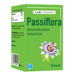 Tabvitamins Passiflora 30 Kapsül - Tab İlaç