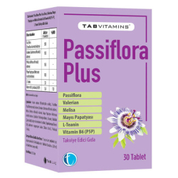 Tabvitamins Passiflora Plus 30 Tablet - Tab İlaç
