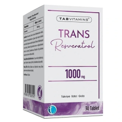 Tabvitamins Trans Resveratrol 30 Tablet - Tab İlaç