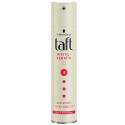 Taft Keratin Ultra Güçlü 4 Saç Spreyi 250 ml - Taft