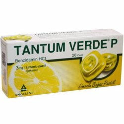 Tantum Verde - Tantum Verde P Limonlu 20 Pastil Tantum Verde - Tantum Verde P Limonlu 20 Pastil