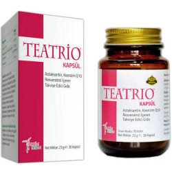Teatrio - Teatrio 30 Kapsül Gıda Takviyesi Teatrio - Teatrio 30 Kapsül Gıda Takviyesi