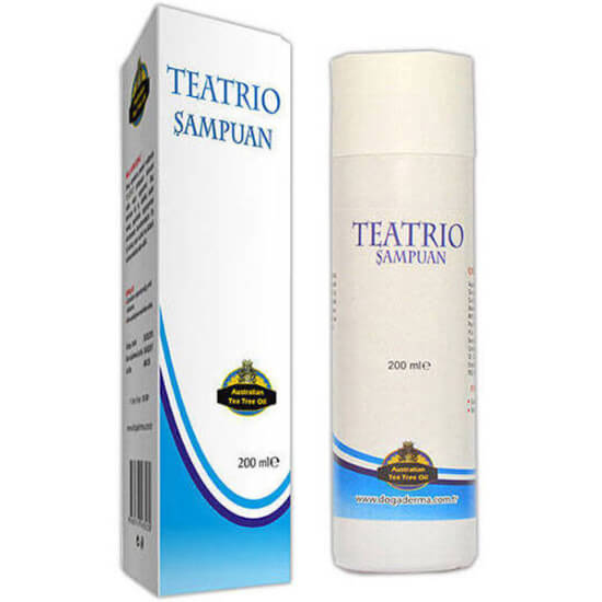 Teatrio doğal şampuan 200 ml ısırgan ve papatya özlü saç ve saç derisine nazik bakım şişe ürün görseli- 1