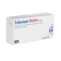 Telovium Biotin 30 Tablet - Assos Pharma