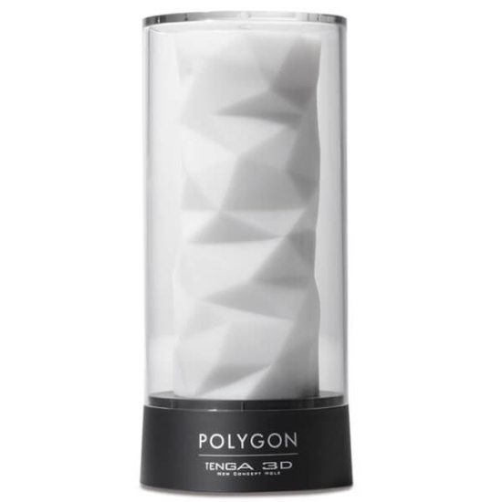 Tenga 3D Polygon ergonomik tasarımlı 3D formlu kişisel bakım cinsel ürün, poligon dokulu gövde ve pratik kullanım- 1