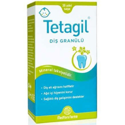 Tetagil - Tetagil Tatlandırıcılı Diş Granülü 36 Saşe Tetagil - Tetagil Tatlandırıcılı Diş Granülü 36 Saşe