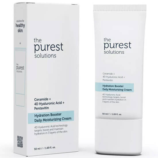 The Purest Solutions Hydration Booster nemlendirici krem 50 ml 4D hyaluronik asit ve seramid içerikli günlük bakım- 1