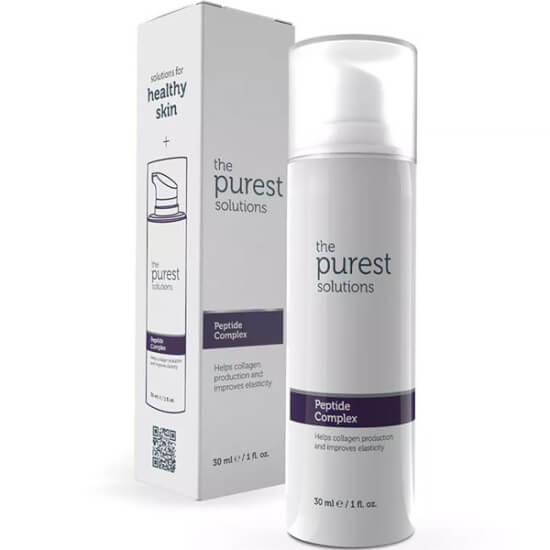 The Purest Solutions Peptide Complex Serum 30 ml peptit kompleks yüz serumu olgun ve nem ihtiyacı olan ciltler için anti aging- 1