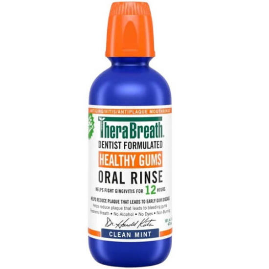  Thera Breath Healthy Gums Clean Mint Ağız Çalkalama Suyu 473 ml - 1