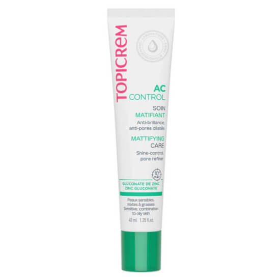 Topicrem AC Mattifying Care 40 ml matlaştırıcı jel krem, yağlı hassas cilt, sebum emici, gözenek sıkılaştırıcı- 1