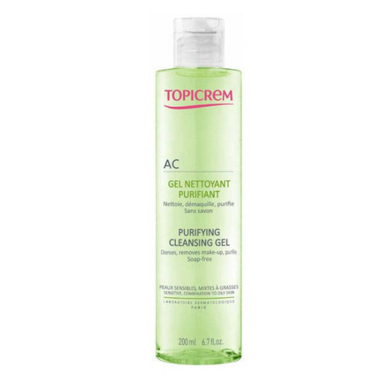 Topicrem AC Purifying Cleansing Jel 200 ML Temizleme Jeli - 1
