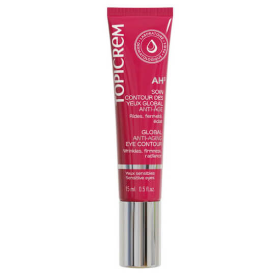 Topicrem AH3 Global Anti Aging Eye Contour 15 ml göz çevresi kremi 3 hyaluronik asit stabilize C E PP vitamini kokusuz- 1