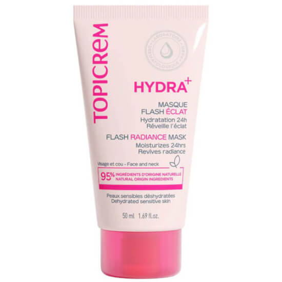 Topicrem Hydra Moisturizing Mask 50 ml yüz maskesi, gliserin ve biyo aktif su içeren yoğun nemlendirici, kuru hassas cilt- 1
