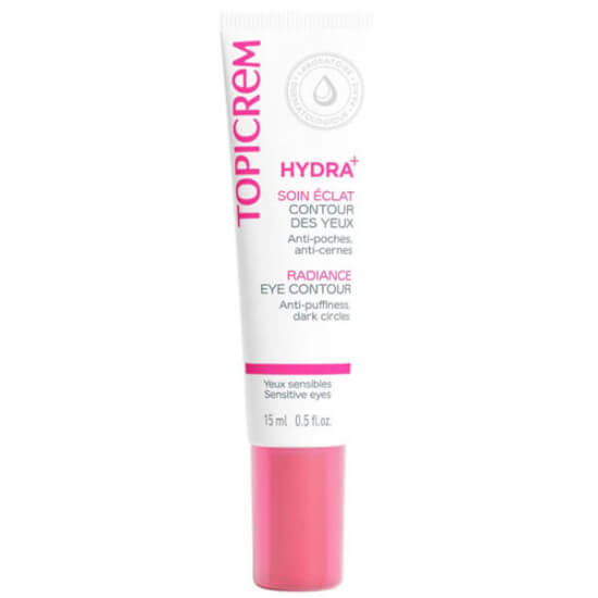Topicrem Hydra Radiance Eye Contour 15 ml göz kremi, hassas göz çevresi nemlendirici, koyu halka ve morluk karşıtı bakım- 1