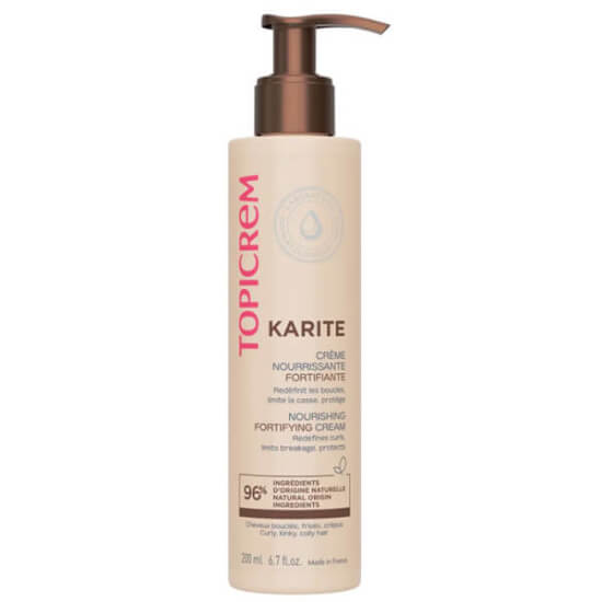 Topicrem Karite Nour Fortifying Cream 200 ml saç kremi karite yağı amla özü panthenol gliserin içerikli besleyici- 1