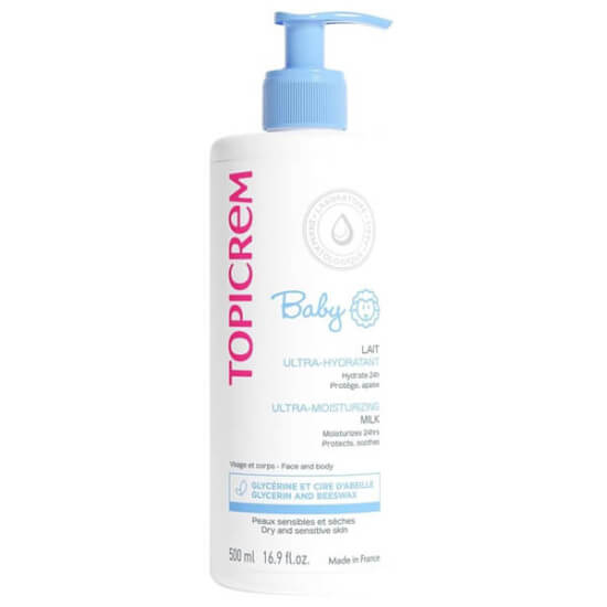 Topicrem My 1st Ultra Moisturizing Milk 500 ml yenidoğan bebek çocuk hassas kuru cilt için 24 saat nemlendirici süt- 1