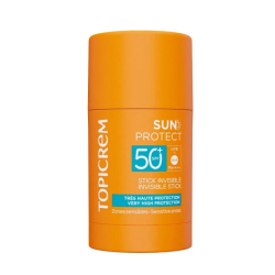 Topicrem Sun Protect Invisible Stick SPF50+ 15 gr
