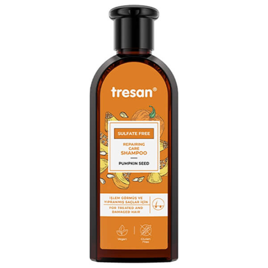  Tresan Bal Kabağı Çekirdeği Onarıcı Sülfatsız Saç Bakım Kremi 300 ml - 1