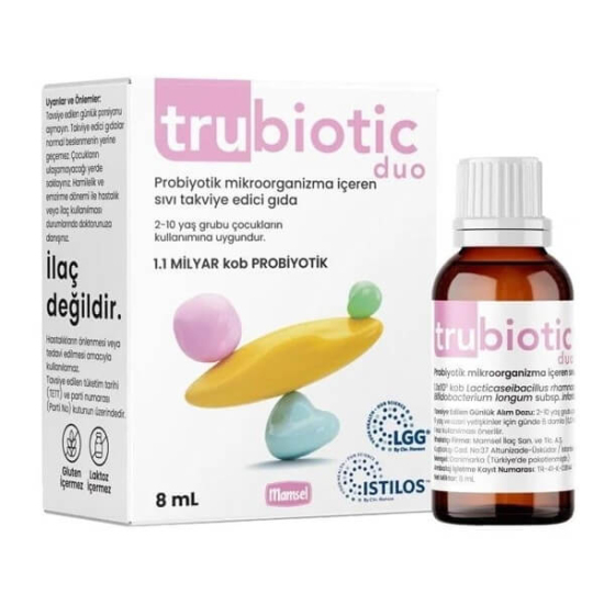  Trubiotic Duo Probiyotik Damla 8 ml - 1