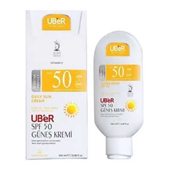  Uber Güneş Kremi Spf50 Suya Dayanıklı 100 ml - 1