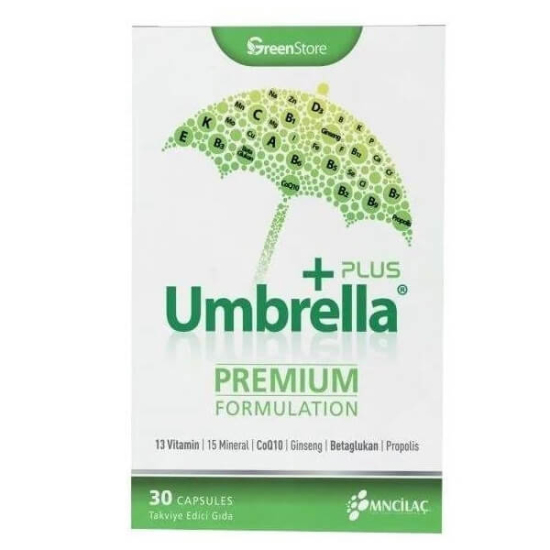  Umbrella Plus Premium Formulation 30 Kapsül - 1