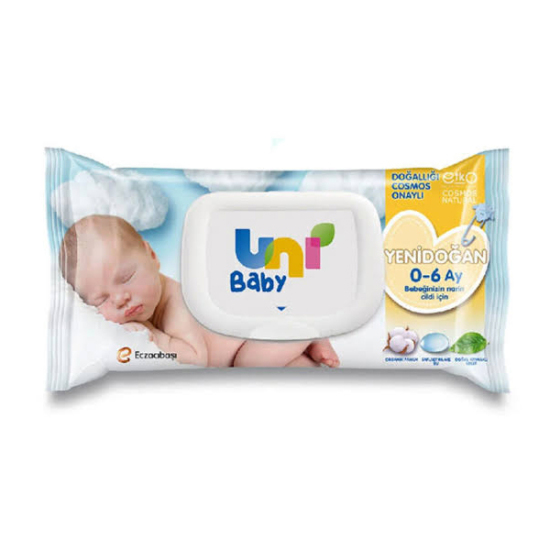 Uni Baby Yenidoğan Islak Mendil 40 Adet