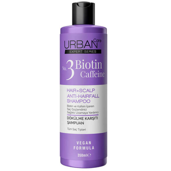 Urban Care Expert Series Biotin Caffeine dökülme karşıtı şampuan 350 ml biotin ve kafein içerikli saç bakım ürünü- 1