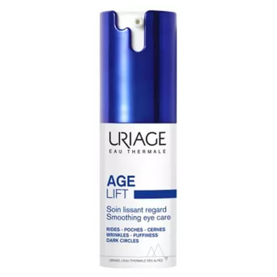 Uriage Age Lift Smoothing Eye Care 15 ml yaşlanma karşıtı göz çevresi kremi nem destekli tüm ciltler için- 1