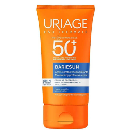 Uriage Bariesun Cream SPF 50 50 ml güneş kremi, UVA UVB çok yüksek koruma, hafif yağsız suya dayanıklı, nemlendirici- 1