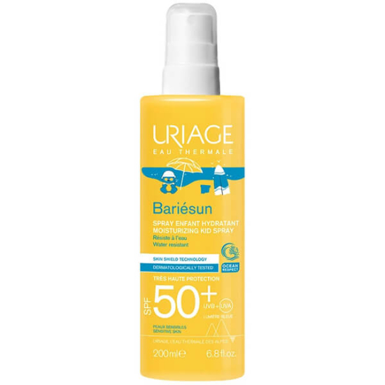 Uriage Bariesun Kid Spray SPF 50 çocuk güneş koruyucu sprey 200 ml hafif yağsız suya dayanıklı UVA UVB koruma- 1
