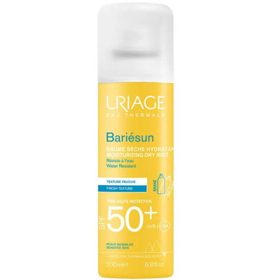 Uriage Bariesun SPF50 Dry Touch Mist 200 ml güneş koruyucu sprey, UVA UVB koruma, görünmez hızlı emilen kuru bitiş- 1