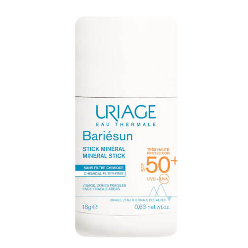 Uriage Bariesun mineral güneş koruyucu stick SPF 50 18 gr yüksek koruma mineralli pratik stick form- 1