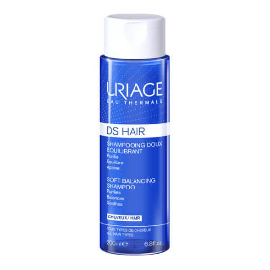 Uriage DS Hair Soft Balancing Shampoo 200 ml kepek şampuanı termal su ve pirokton olaminli arındırıcı yatıştırıcı bakım- 1
