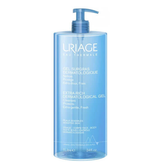  Uriage Gel Surgras Dermatological Extra Rich Yüz Vücut Tüm Ciltlere Uygun Duş Jeli 1L - 1