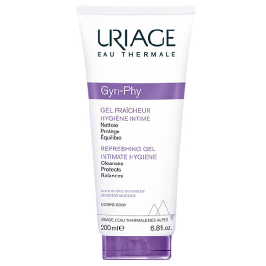 Uriage GYN-8 intim hijyen temizleme jeli 100 ml pH 8 yatıştırıcı arındırıcı nazik özel bölge temizliği- 1