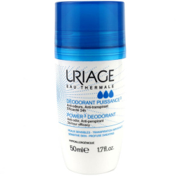 Uriage - Uriage Power 3 Deodorant Roll On 50 ML Uriage - Uriage Power 3 Deodorant Roll On 50 ML