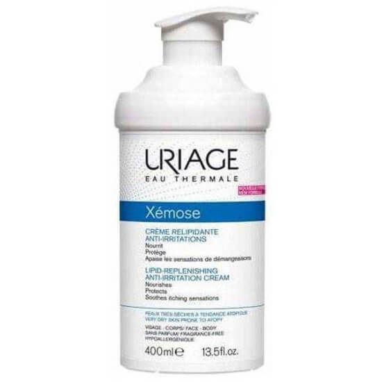 Uriage Xemose Lipid Replenishing Anti Irritation Cream 400 ml yüz vücut nemlendirici, hızlı emilen yapışkan olmayan- 1
