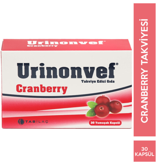 Urinonvef 30 Kapsül Gıda Takviyesi - 1