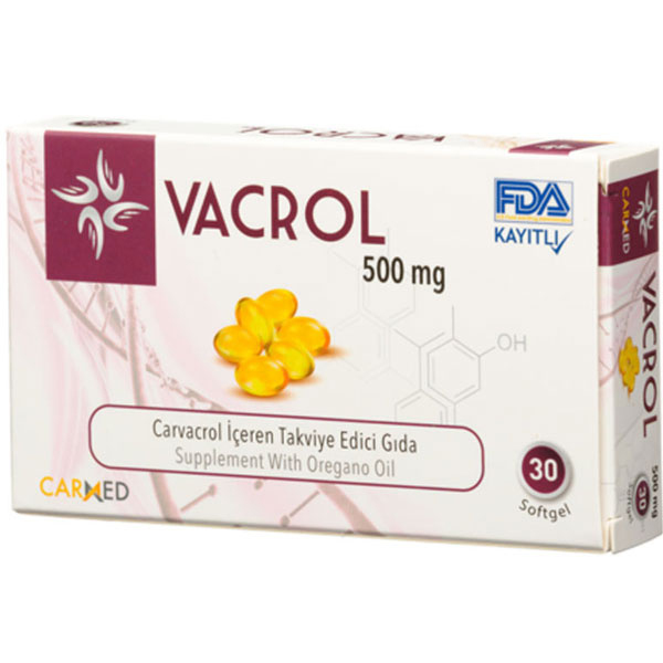 Vacrol 500 mg 30 Yumuşak Kapsül