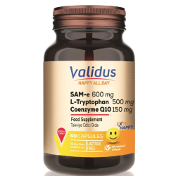 Validus All Day Happy SAM-e 600 mg 60 Kapsül - Validus