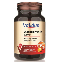 Validus Astaksantin 12 mg 30 Softgel - Validus