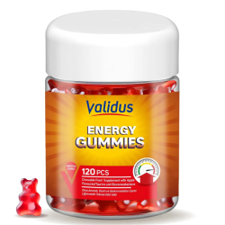 Validus Energy Taurine Glucoronolactone 120 Gummies