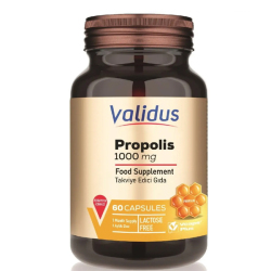 Validus Propolis 1000 mg 60 Kapsül - Validus