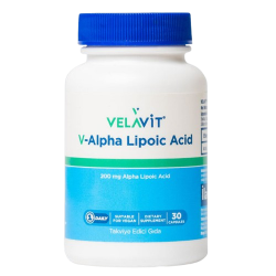 Velavit V Alpha Lipoic Acid 30 Kapsül - Velavit