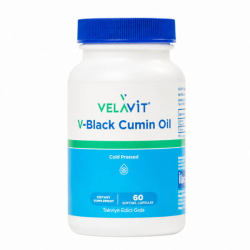 Velavit V Black Cumin Oil 60 Yumuşak Kapsül - Velavit