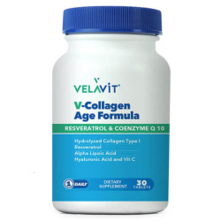 Velavit V Collagen Age Formula Takviye Edici Gıda 30 Tablet Kolajen Takviyesi - Velavit
